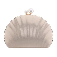 N By Nina Seashell Minaudiere Evening Bag