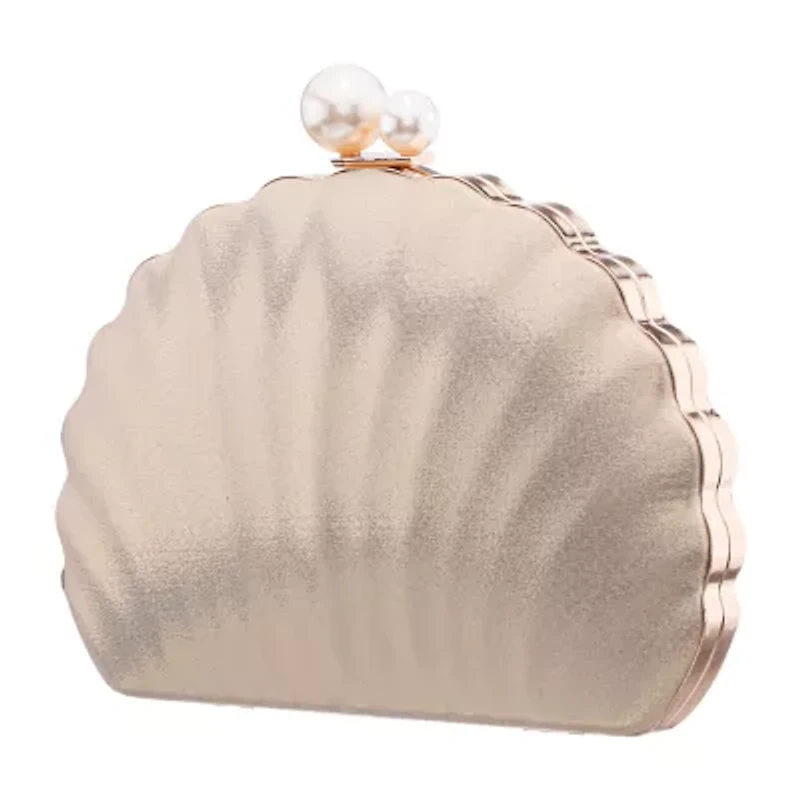 N By Nina Seashell Minaudiere Evening Bag