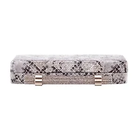 N By Nina Snake Minaudiere Evening Bag