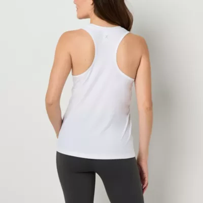 Xersion Womens U Neck Sleeveless Performance Tank Top Tall