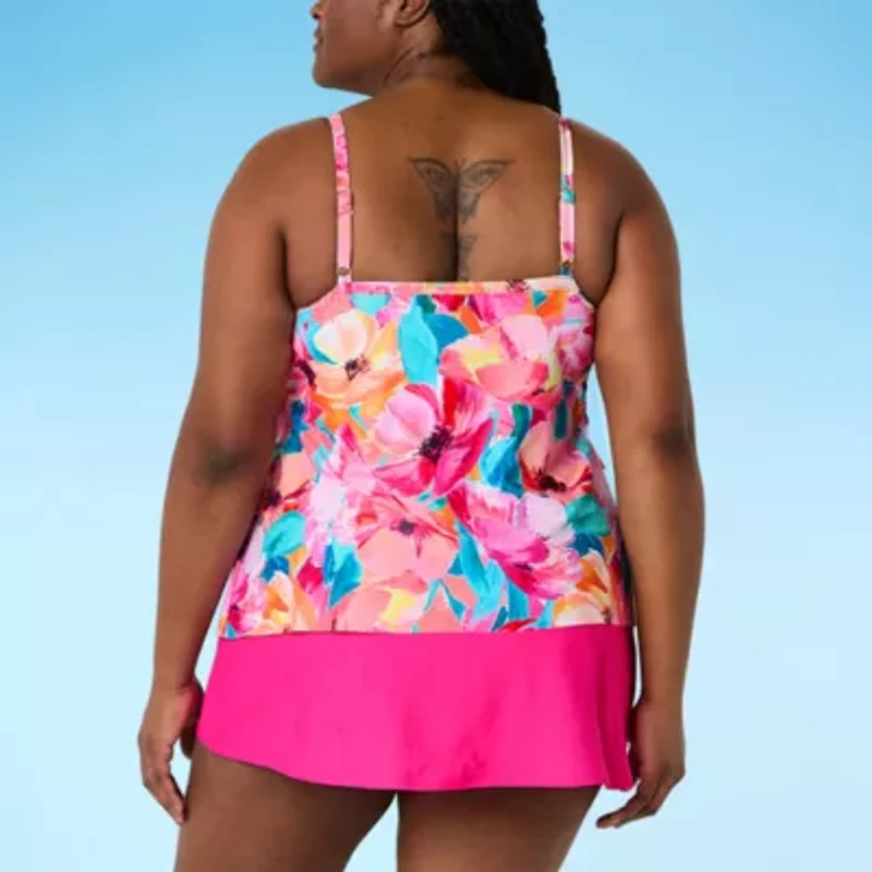 Sonnet Shores Tankini Swimsuit Top Plus