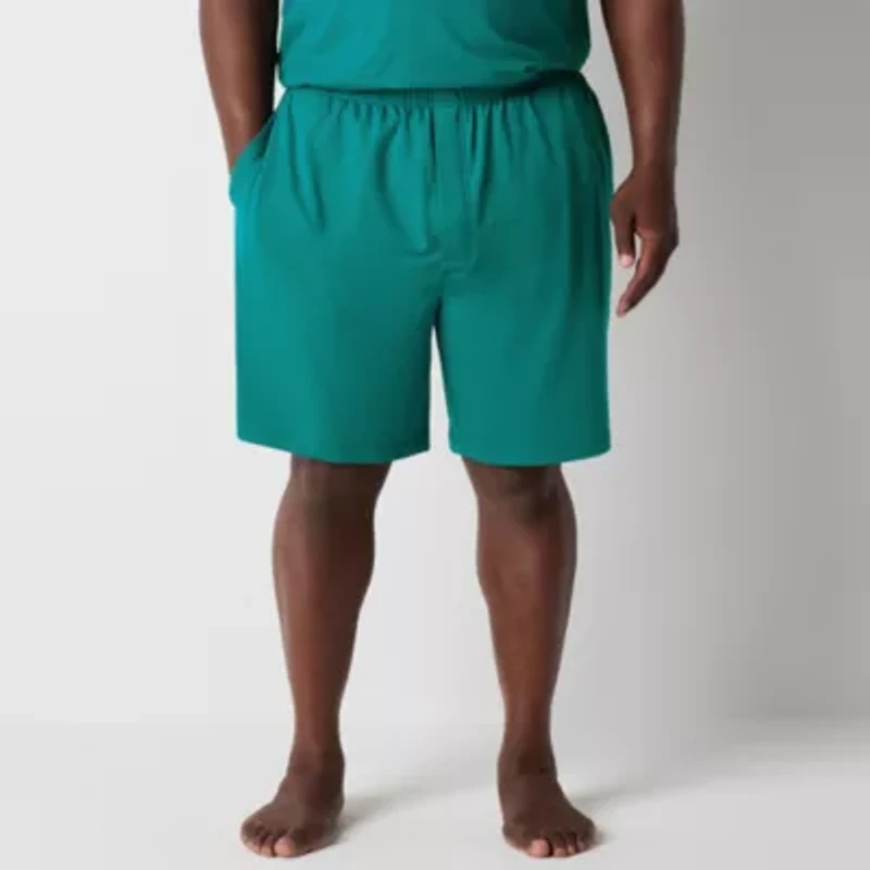 Shaquille O'Neal XLG Mens Knit Big and Tall Pajama Shorts