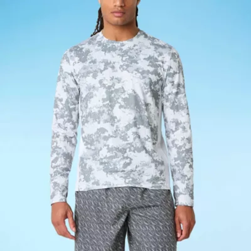 Free Country Camouflage Swim Shirt