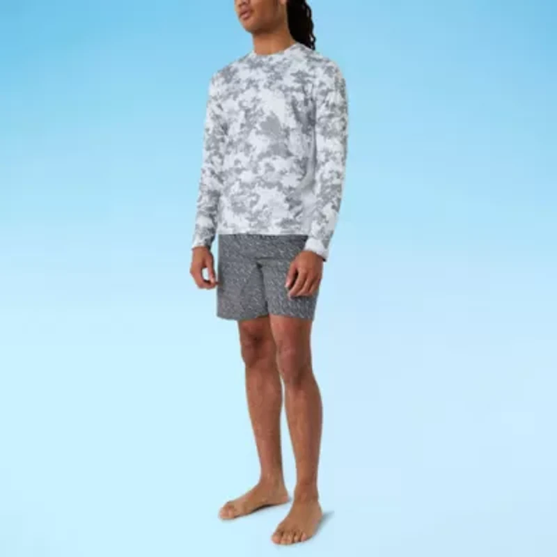 Free Country Camouflage Swim Shirt