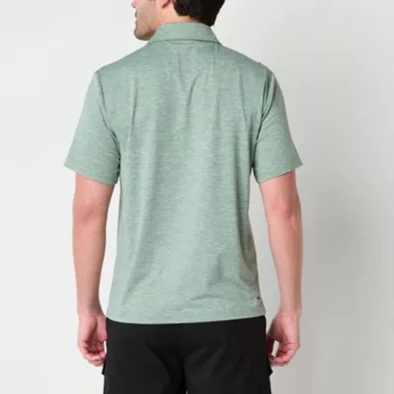 Free Country Mens Classic Fit Short Sleeve Polo Shirt