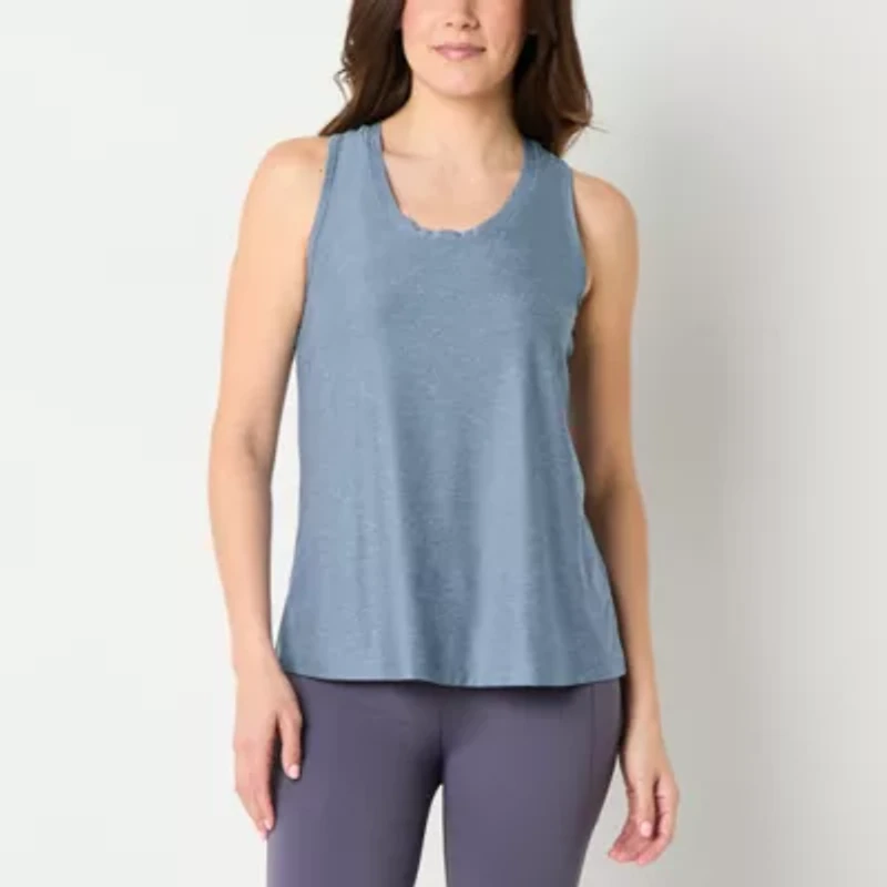 Xersion Womens U Neck Sleeveless Performance Tank Top