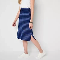 St. John's Bay Womens Midi Pencil Skirt