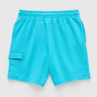 Okie Dokie Toddler & Little Boys French Terry Cargo Short