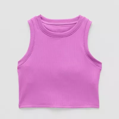 Xersion Ribbed Little & Big Kid Girls Long Line Bra 356780