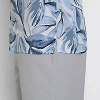 Van Heusen Weekend Mens Short Sleeve Moisture Wicking Quick Dry Camp Shirt