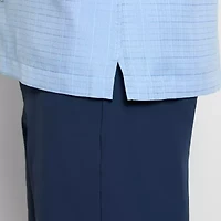 Van Heusen Weekend Mens Short Sleeve Moisture Wicking Camp Shirt