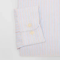 Stafford Coolmax All Season Oxford Mens Slim Fit Long Sleeve Dress Shirt