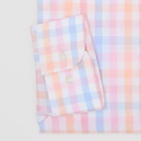 Stafford Smart Tech Mens Regular Fit Stretch Fabric Wrinkle Free Long Sleeve Dress Shirt