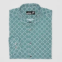 J. Ferrar Ultra Comfort Mens Regular Fit Stretch Fabric Wrinkle Free Long Sleeve Dress Shirt