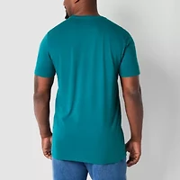 St. John's Bay Super Soft Mens Crew Neck Short Sleeve Quick Dry Big and Tall T-Shirt