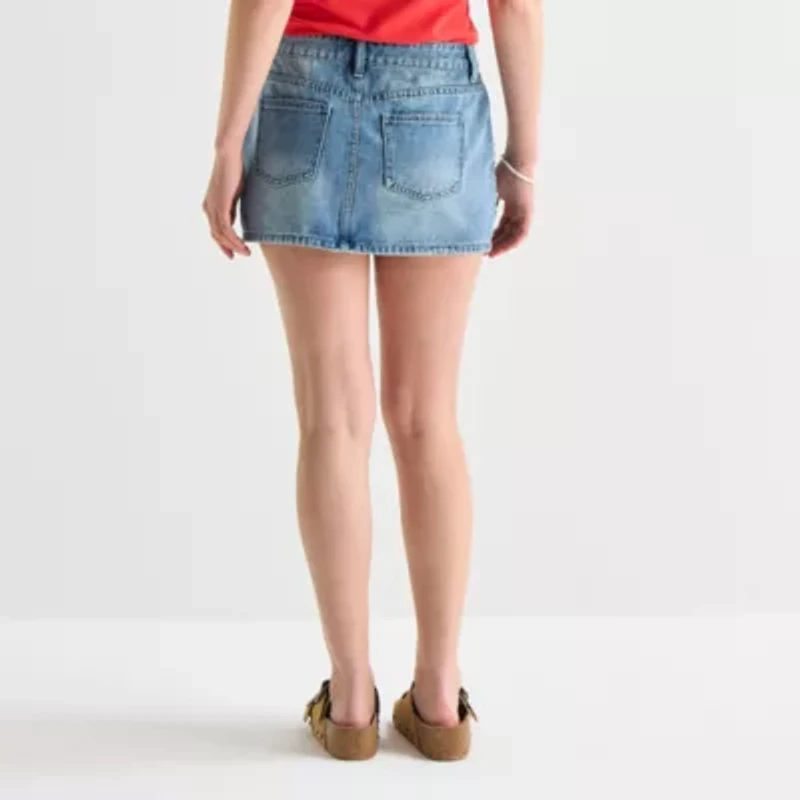 Forever 21 Womens Juniors Denim Skirt