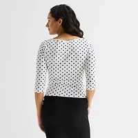 Forever 21 Womens Juniors Boat Neck T-Shirt