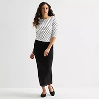 Forever 21 Womens Juniors Boat Neck T-Shirt