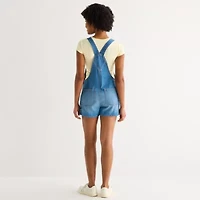 Arizona Sleeveless Womens Overalls Juniors