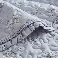 Madison Park Ruffle Printed 3-pc. Easy Care Coverlet Set