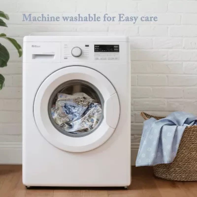 Madison Park Essentials Dahlia Floral Print Complete Bedding Set with Sheets