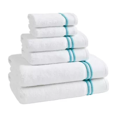 Madison Park Roan Border 6-pc. Quick Dry Bath Towel Set