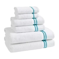 Madison Park Roan Border 6-pc. Quick Dry Bath Towel Set