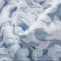 Madison Park Skyler 6-pc. Quick Dry Bath Towel Set