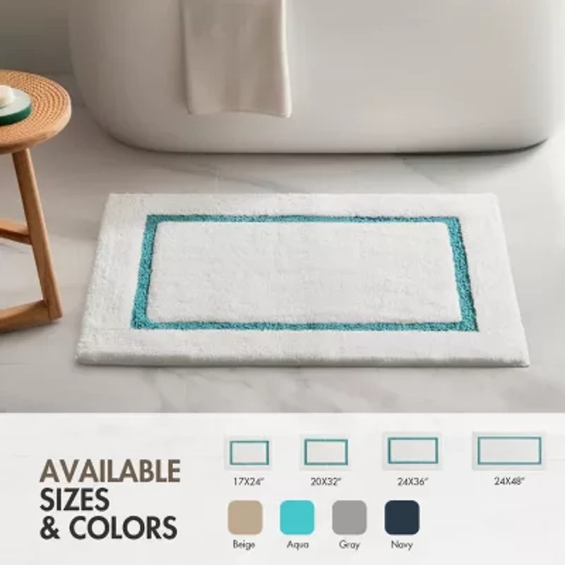 Madison Park Roan Border Tufted Bath Rug