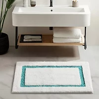 Madison Park Roan Border Tufted Bath Rug