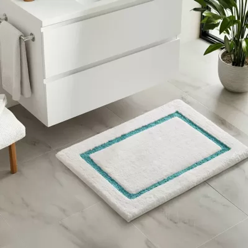 Madison Park Roan Border Tufted Bath Rug