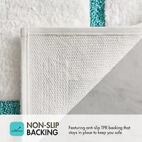 Madison Park Roan Border Tufted Bath Rug