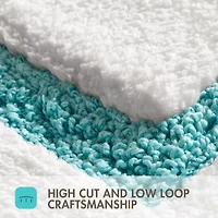 Madison Park Roan Border Tufted Bath Rug