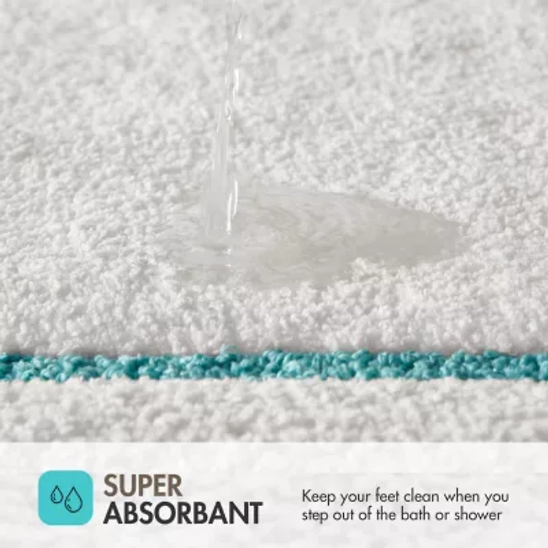 Madison Park Roan Border Tufted Bath Rug