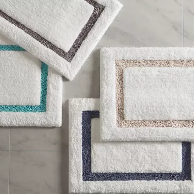 Madison Park Roan Border Tufted Bath Rug