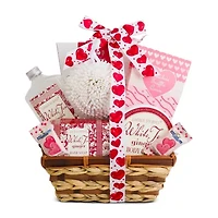 Alder Creek White Tea And Ginger Spa Basket Chocolate Gift Set