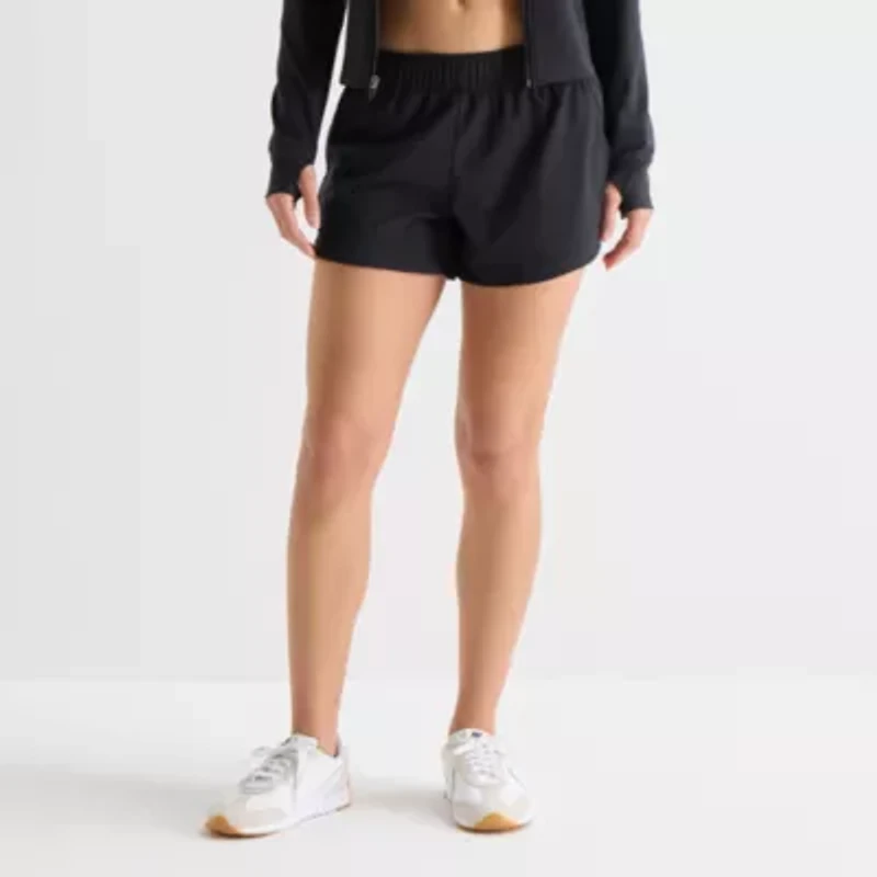 Xersion Womens 3 1/2" Moisture Wicking Quick Dry Running Short