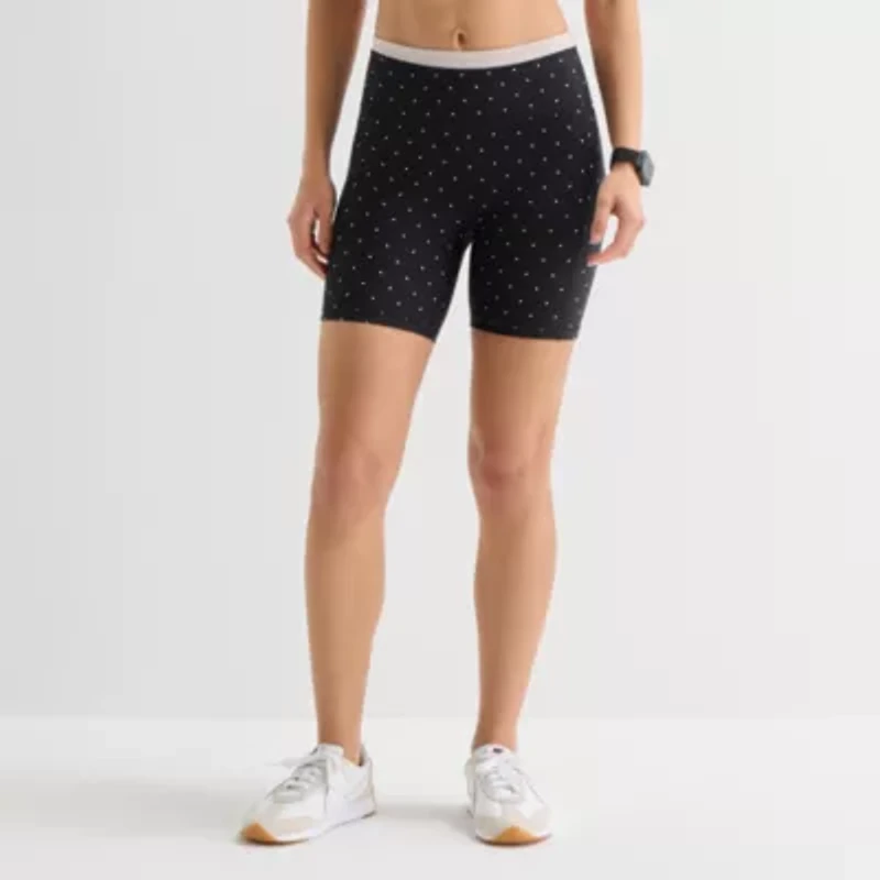 Xersion EverUltra™ Womens 6" High Rise Stretch Fabric Quick Dry Bike Short