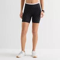 Xersion EverUltra™ Womens 6" High Rise Stretch Fabric Quick Dry Bike Short