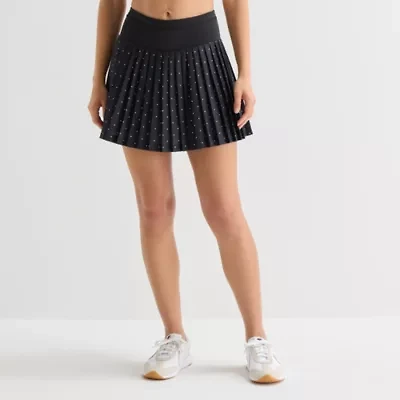 Xersion Pleated Womens 4" High Rise Skort