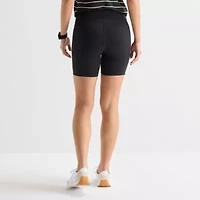 Xersion EverUltra™ Womens 6" High Rise Stretch Fabric Quick Dry Bike Short