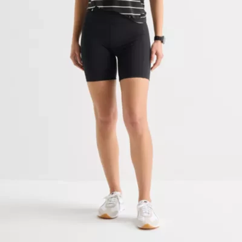 Xersion EverUltra™ Womens 6" High Rise Stretch Fabric Quick Dry Bike Short