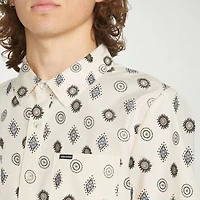 VOLCOM Mens Short Sleeve Regular Fit Button-Down Shirt