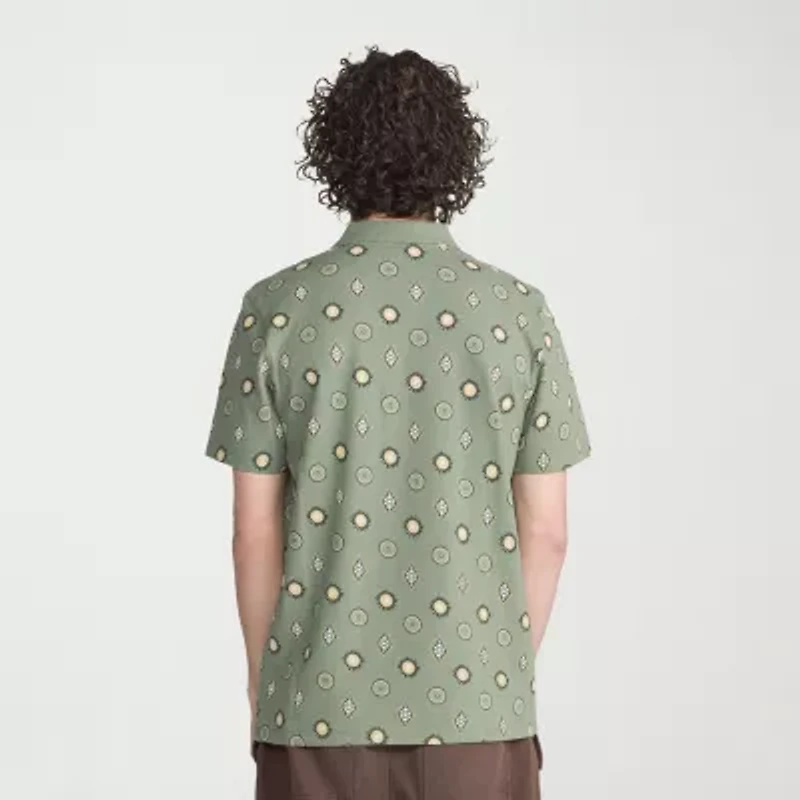 VOLCOM Mens Regular Fit Short Sleeve Polo Shirt