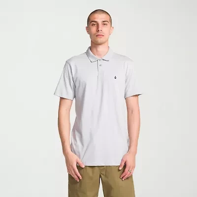 VOLCOM Mens Regular Fit Short Sleeve Polo Shirt
