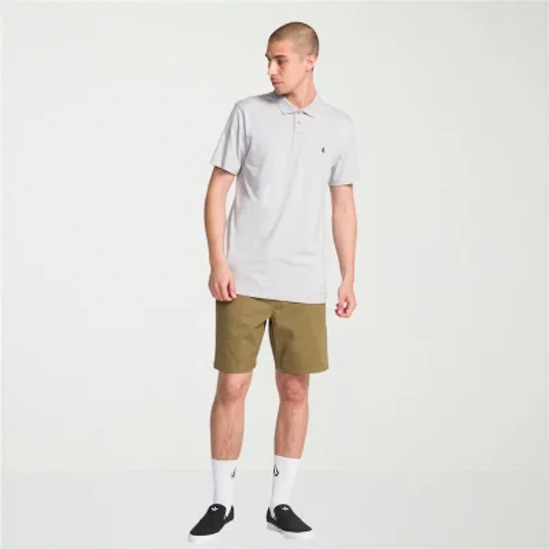 VOLCOM Mens Regular Fit Short Sleeve Polo Shirt