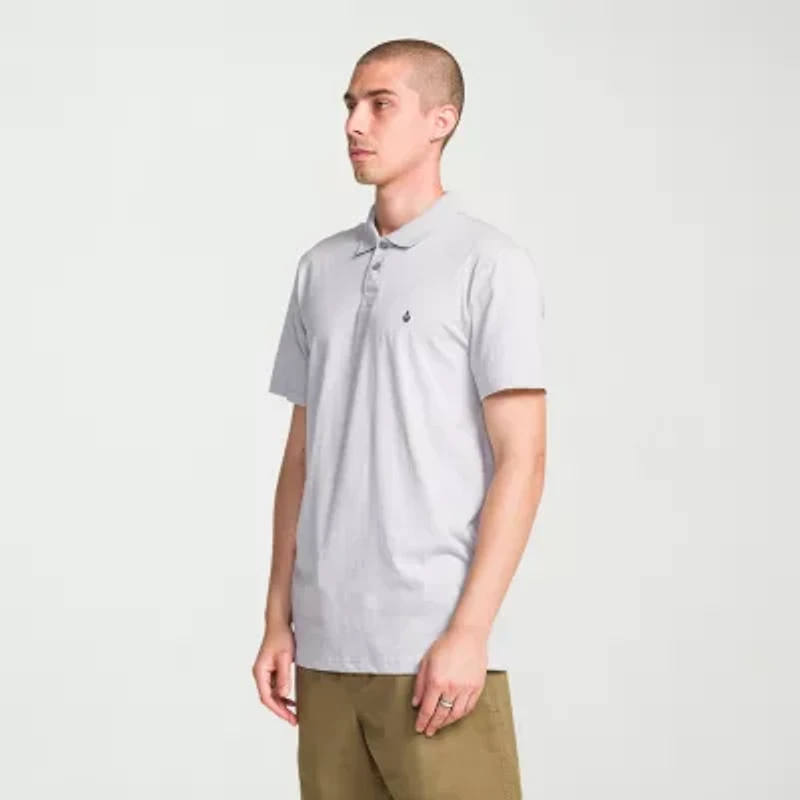 VOLCOM Mens Regular Fit Short Sleeve Polo Shirt