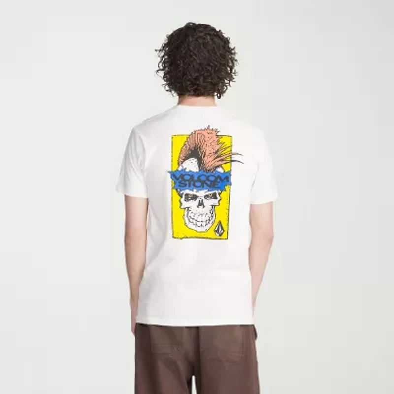 VOLCOM Mens Crew Neck Short Sleeve Regular Fit Graphic T-Shirt