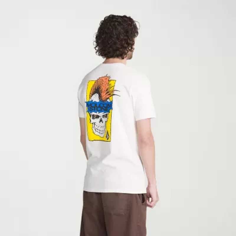 VOLCOM Mens Crew Neck Short Sleeve Regular Fit Graphic T-Shirt