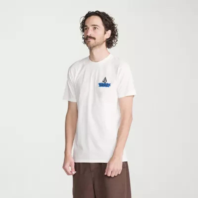 VOLCOM Mens Crew Neck Short Sleeve Regular Fit Graphic T-Shirt